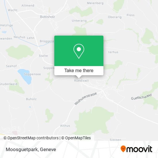 Moosguetpark map