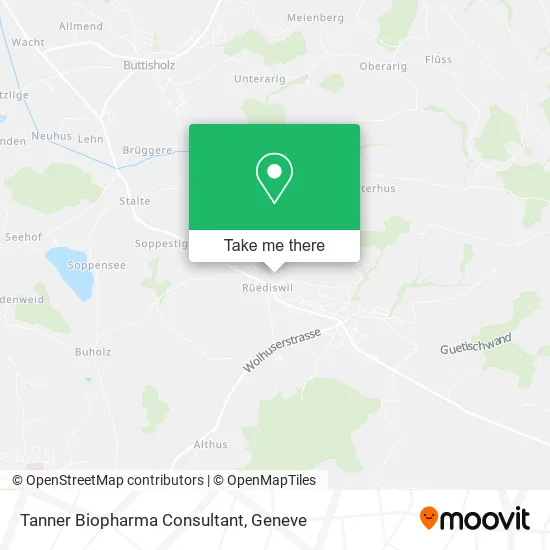 Tanner Biopharma Consultant map