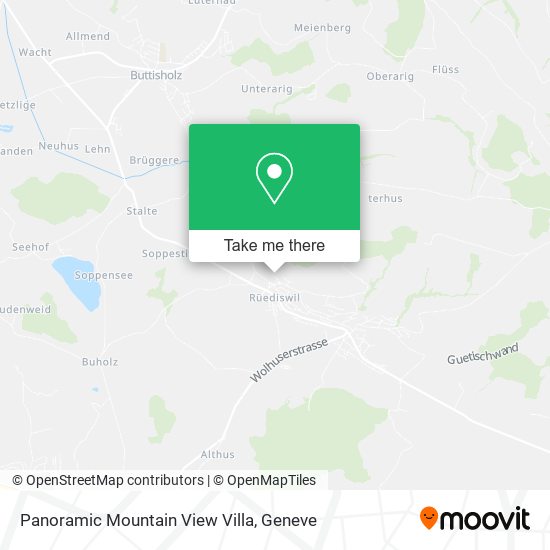 Panoramic Mountain View Villa map