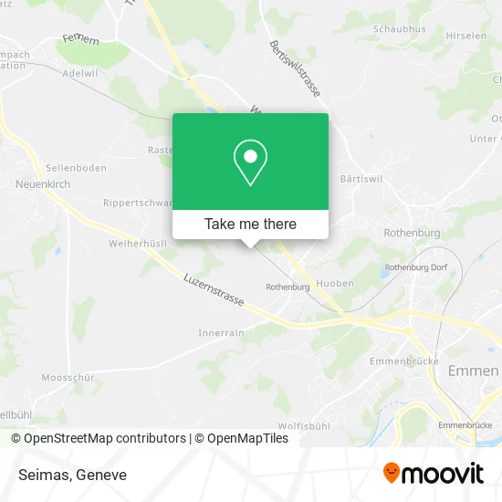 Seimas map