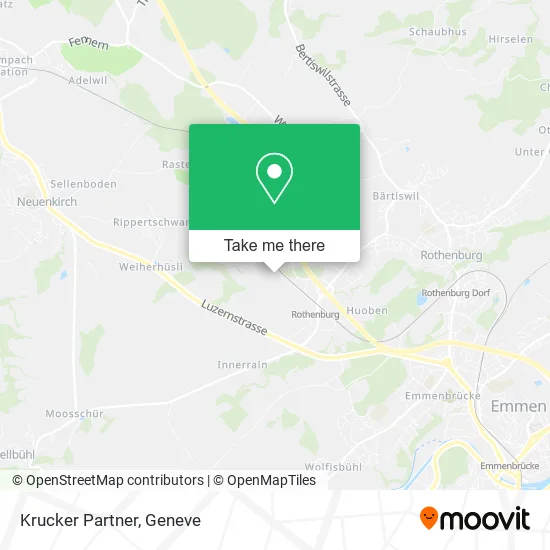 Krucker Partner map