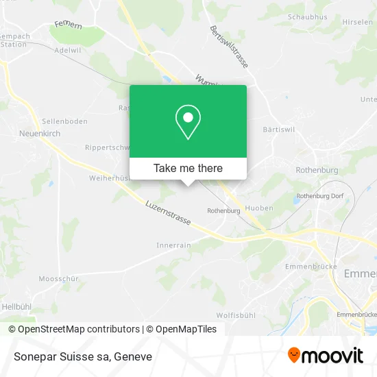 Sonepar Suisse sa map
