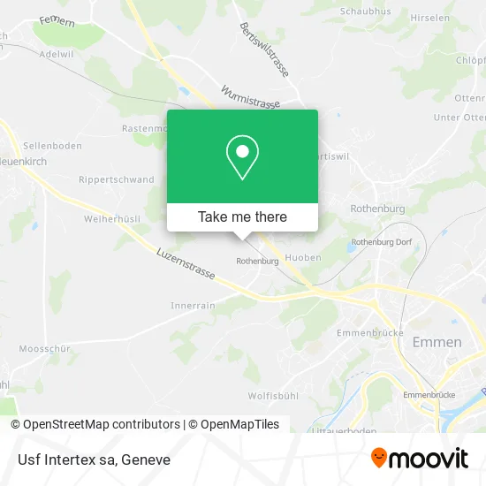 Usf Intertex sa map