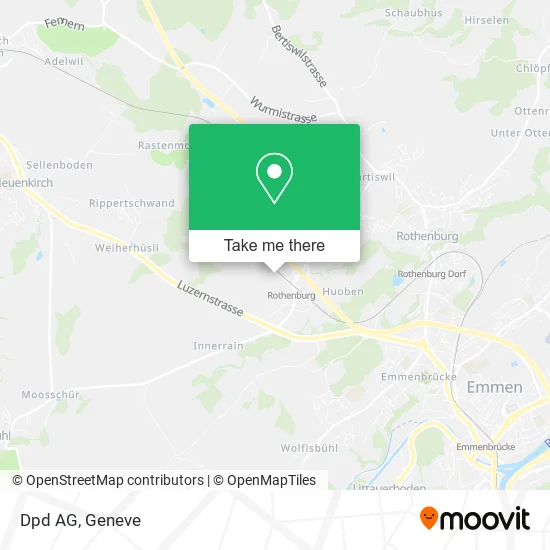 Dpd AG map
