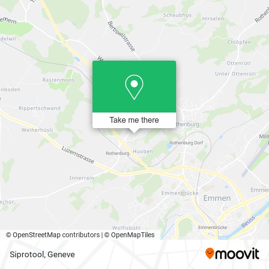 Siprotool map