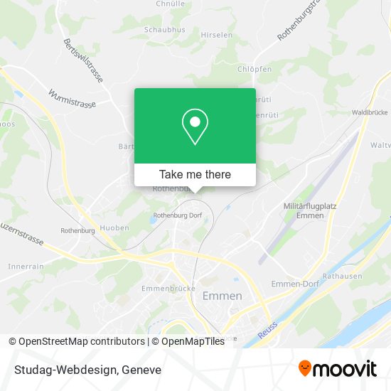 Studag-Webdesign map