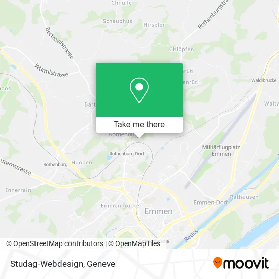 Studag-Webdesign map