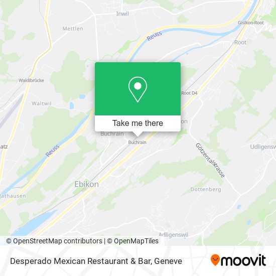 Desperado Mexican Restaurant & Bar map