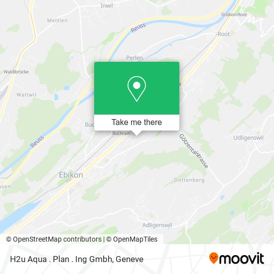 H2u Aqua . Plan . Ing Gmbh map