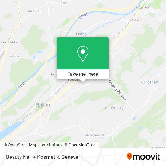Beauty Nail + Kosmetik map