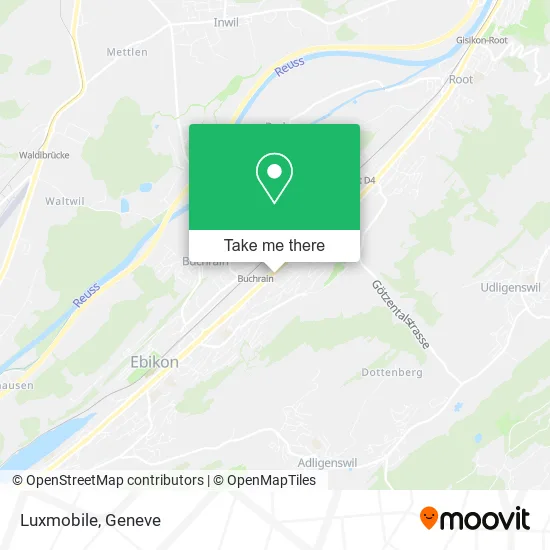 Luxmobile map
