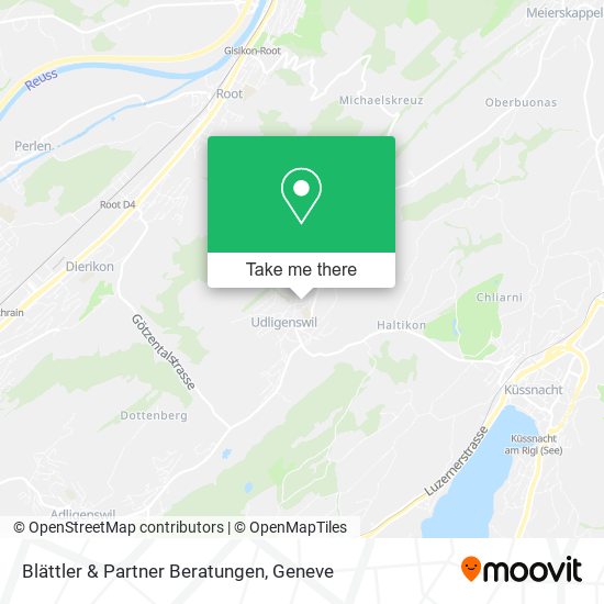Blättler & Partner Beratungen map