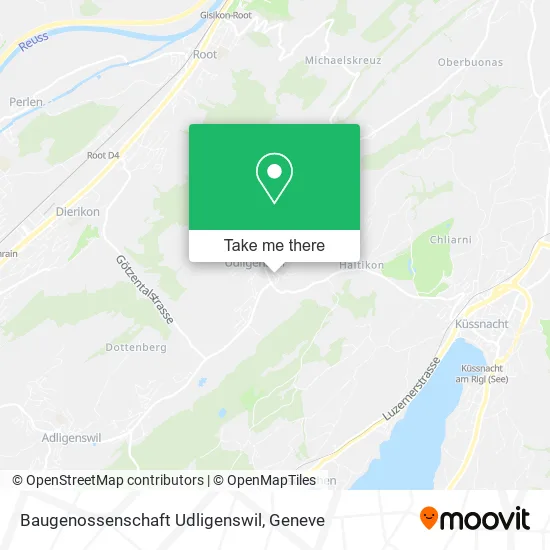 Baugenossenschaft Udligenswil map