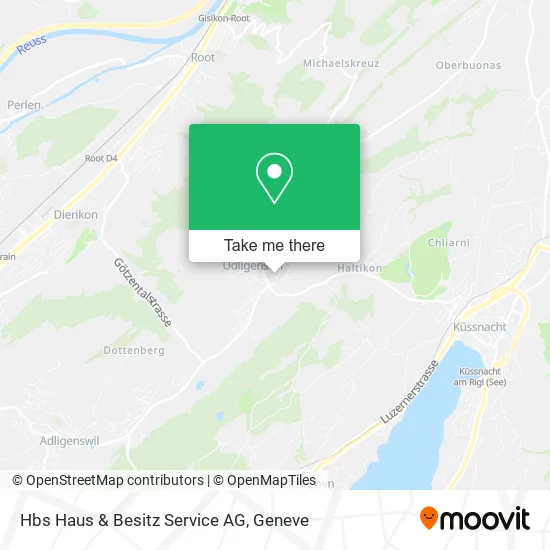 Hbs Haus & Besitz Service AG map