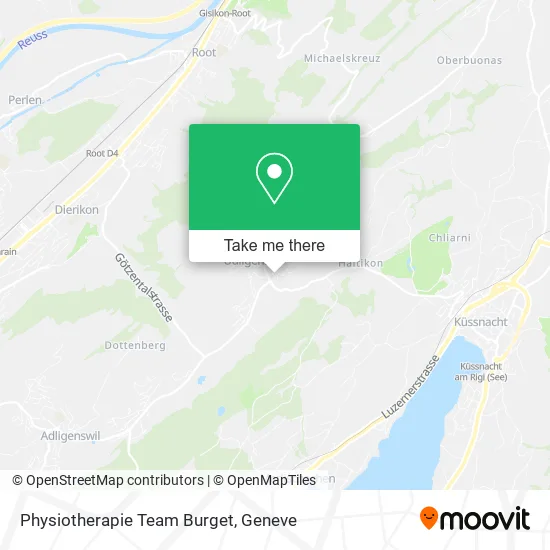 Physiotherapie Team Burget map