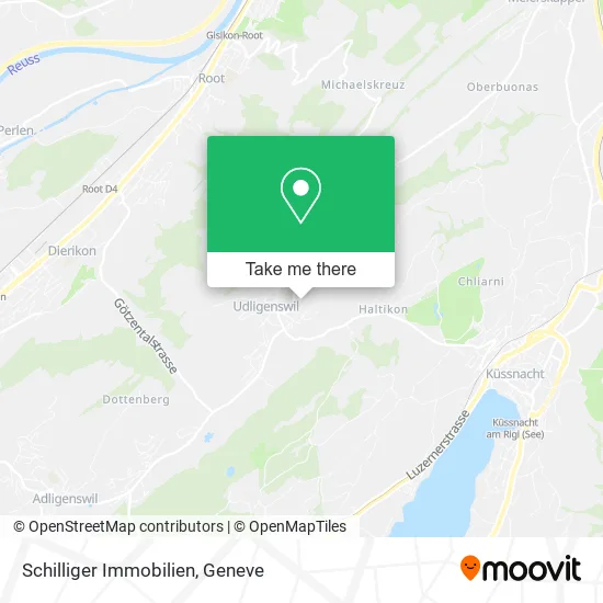 Schilliger Immobilien map