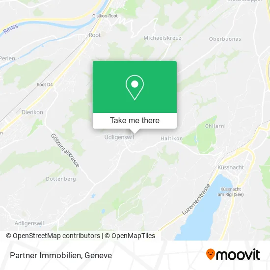 Partner Immobilien map