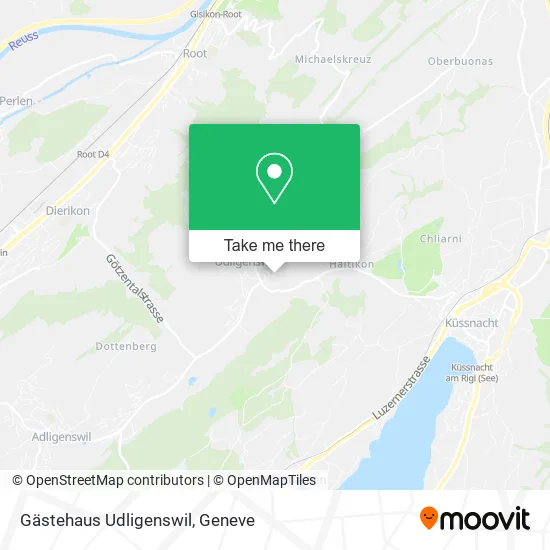 Gästehaus Udligenswil map