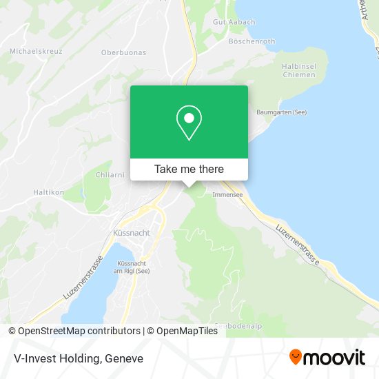 V-Invest Holding map