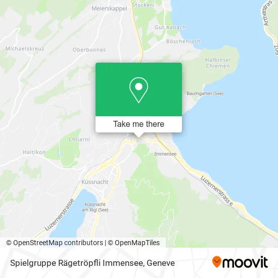 Spielgruppe Rägetröpfli Immensee map