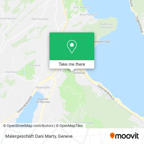 Malergeschäft Dani Marty map