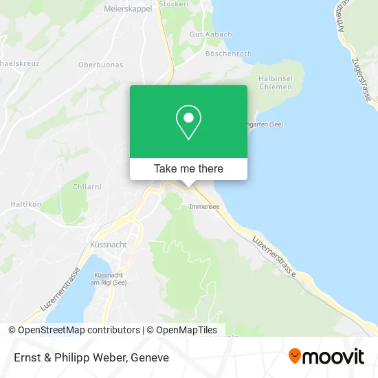 Ernst & Philipp Weber map