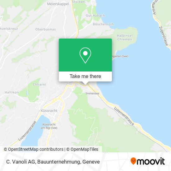 C. Vanoli AG, Bauunternehmung map