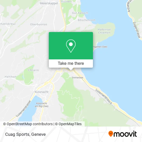 Cuag Sports map
