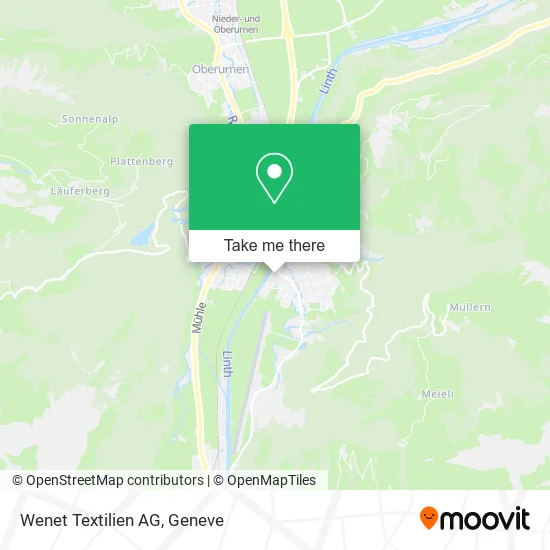 Wenet Textilien AG map