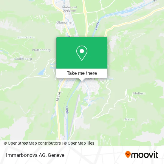 Immarbonova AG map