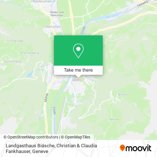 Landgasthaus Biäsche, Christian & Claudia Fankhauser map