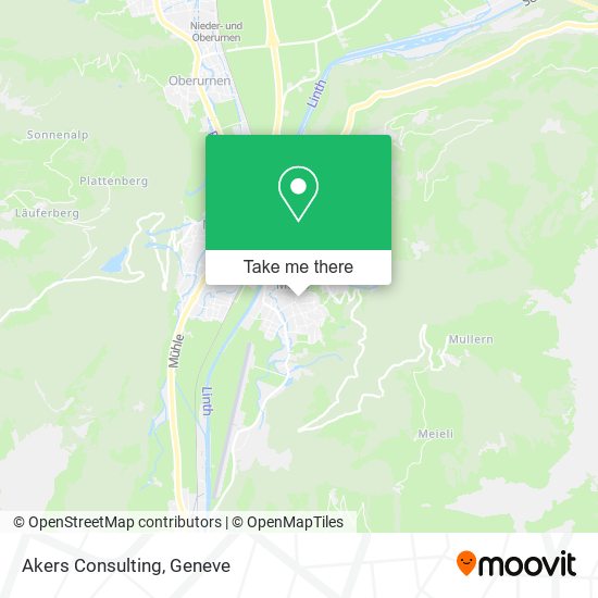 Akers Consulting map