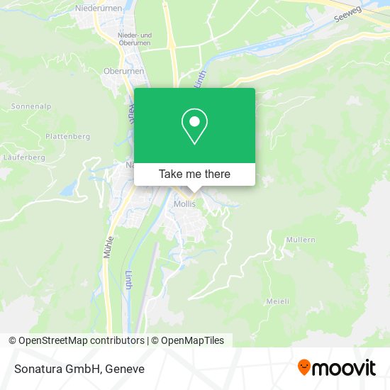 Sonatura GmbH map