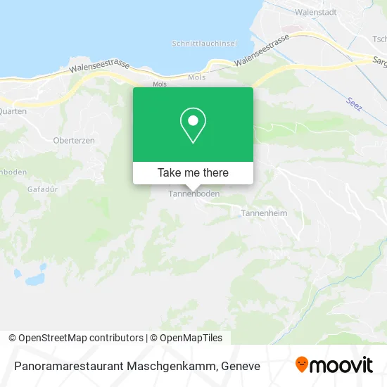 Panoramarestaurant Maschgenkamm map