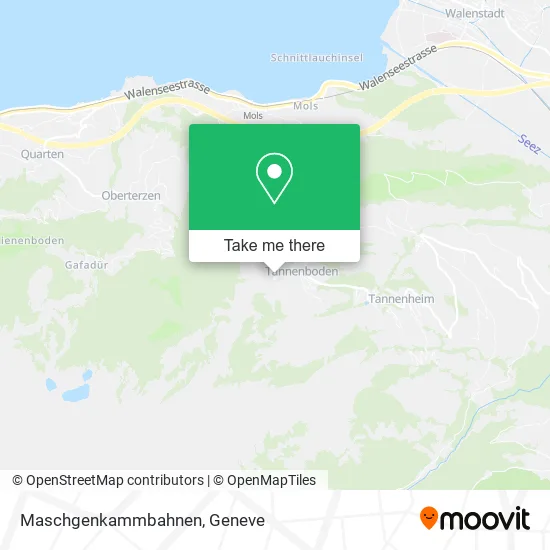 Maschgenkammbahnen map