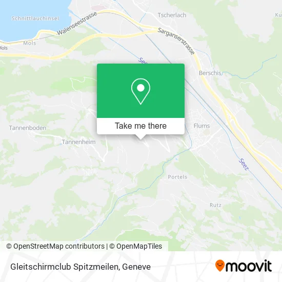 Gleitschirmclub Spitzmeilen plan