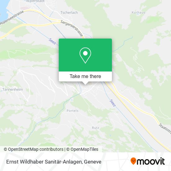 Ernst Wildhaber Sanitär-Anlagen map