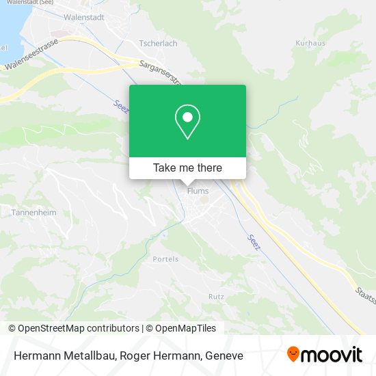Hermann Metallbau, Roger Hermann map