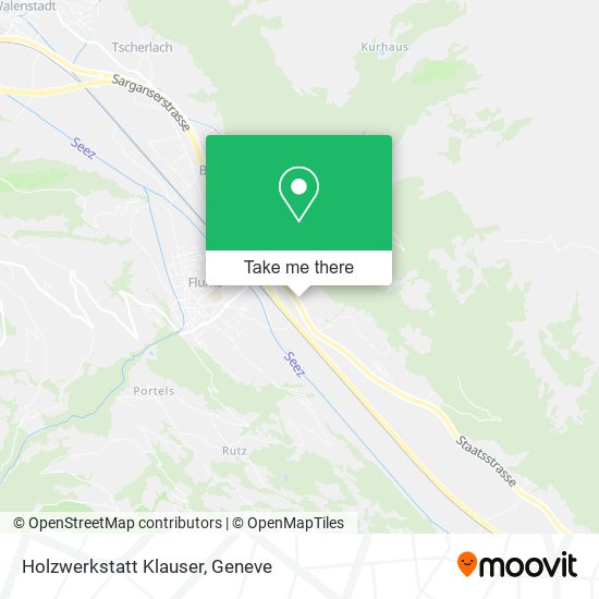 Holzwerkstatt Klauser map