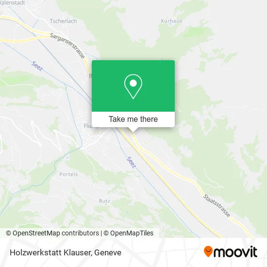 Holzwerkstatt Klauser map