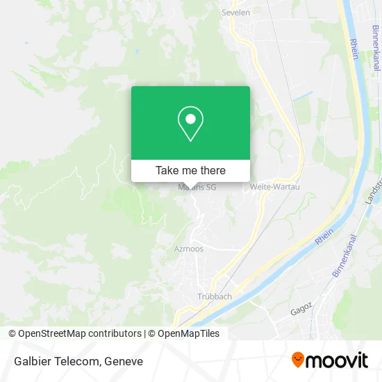 Galbier Telecom map
