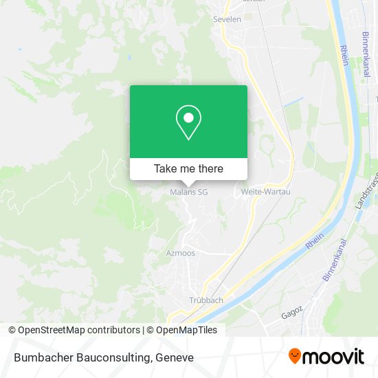 Bumbacher Bauconsulting map