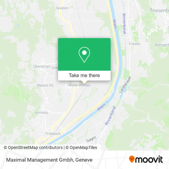 Maximal Management Gmbh map