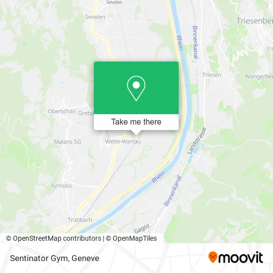 Sentinator Gym map