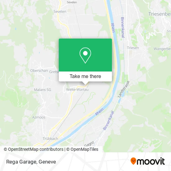 Rega Garage map