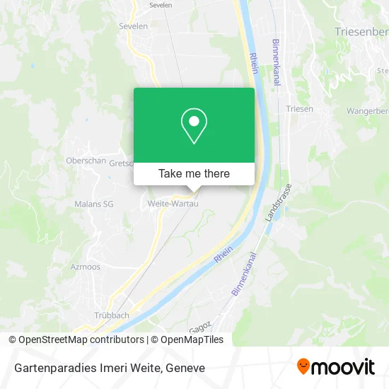 Gartenparadies Imeri Weite map