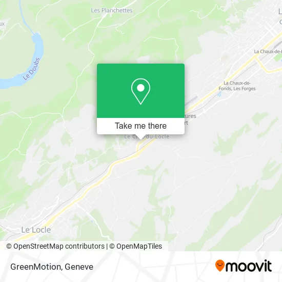 GreenMotion map