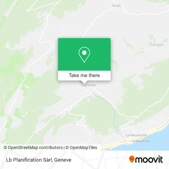 Lb Planification Sàrl map