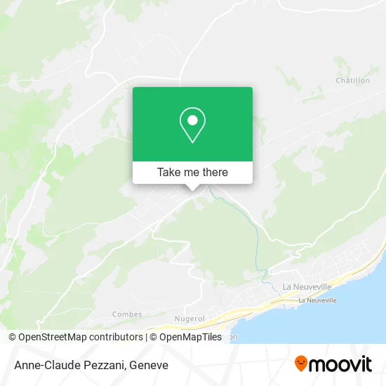 Anne-Claude Pezzani map