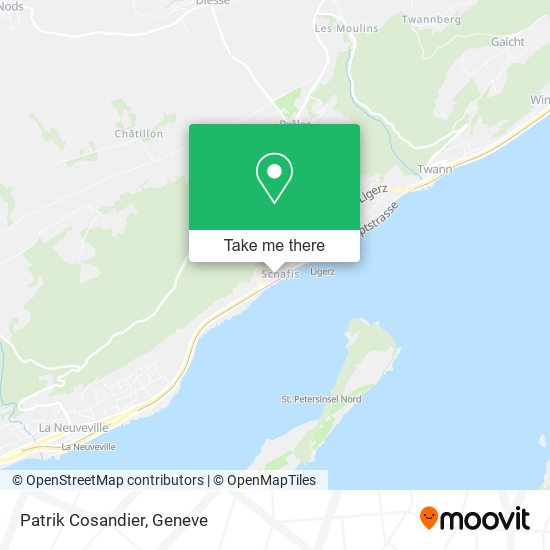 Patrik Cosandier map